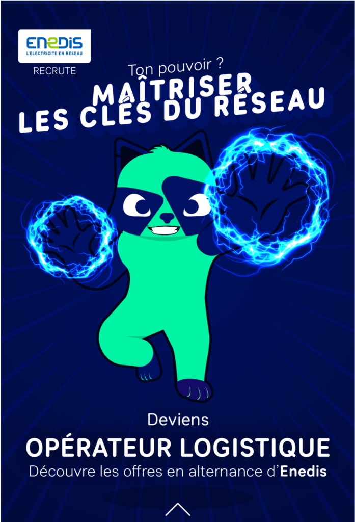 enedis - campagne recrutement alternance