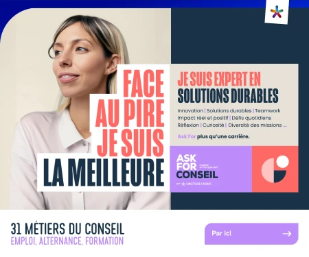 Promotion des métiers - Ask for conseil - Post Facebook 1