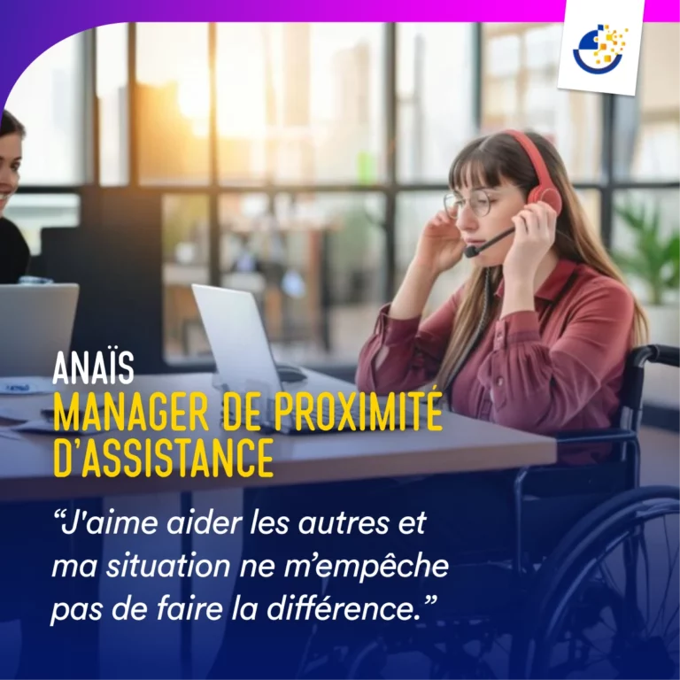 Promotion des métiers - Observatoire des métiers de l'assistance - Post réseaux sociaux - Métier 1