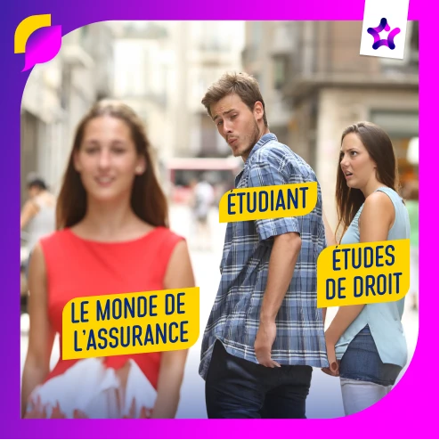 Promotion des métiers - FRANCE ASSUREUR - Post réseaux sociaux - Meme 3