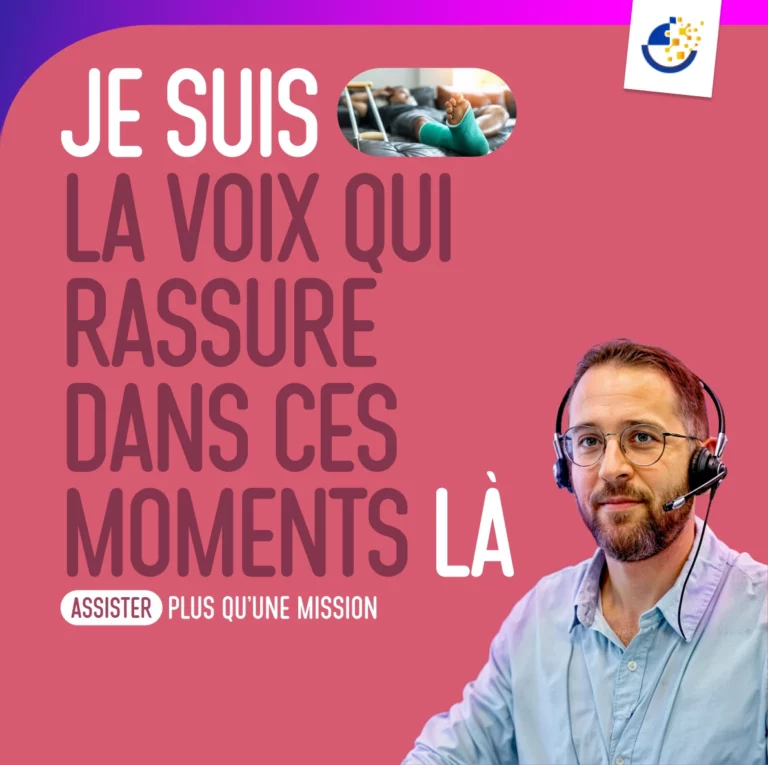 Promotion des métiers - Observatoire des métiers de l'assistance - Post réseaux sociaux -Affiche 1