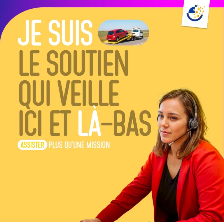 Promotion des métiers - Observatoire des métiers de l'assistance - Post réseaux sociaux -Affiche 4