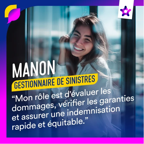 Promotion des métiers - FRANCE ASSUREUR - Post réseaux sociaux - Succes story 1.1