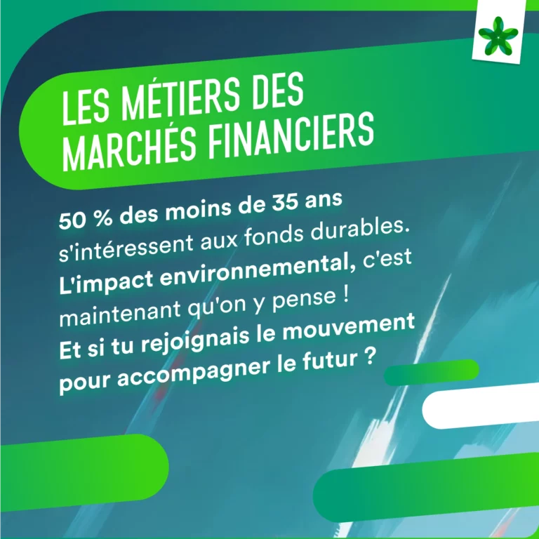 Promotion des métiers - Métiers de la finance - Post réseaux sociaux - Notoriété 5.2