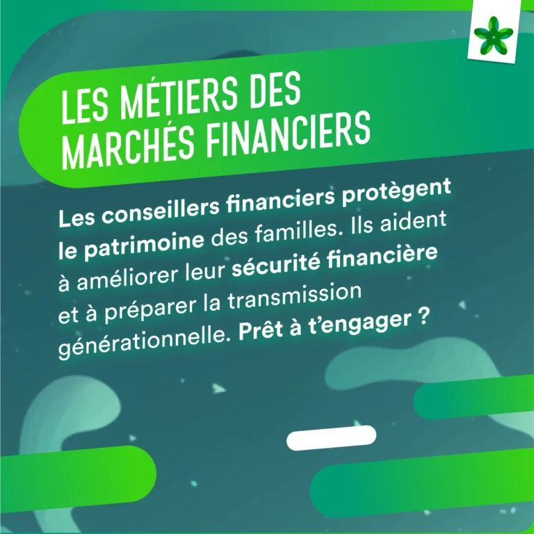 Promotion des métiers - Métiers de la finance - Post réseaux sociaux - Notoriété 6.2