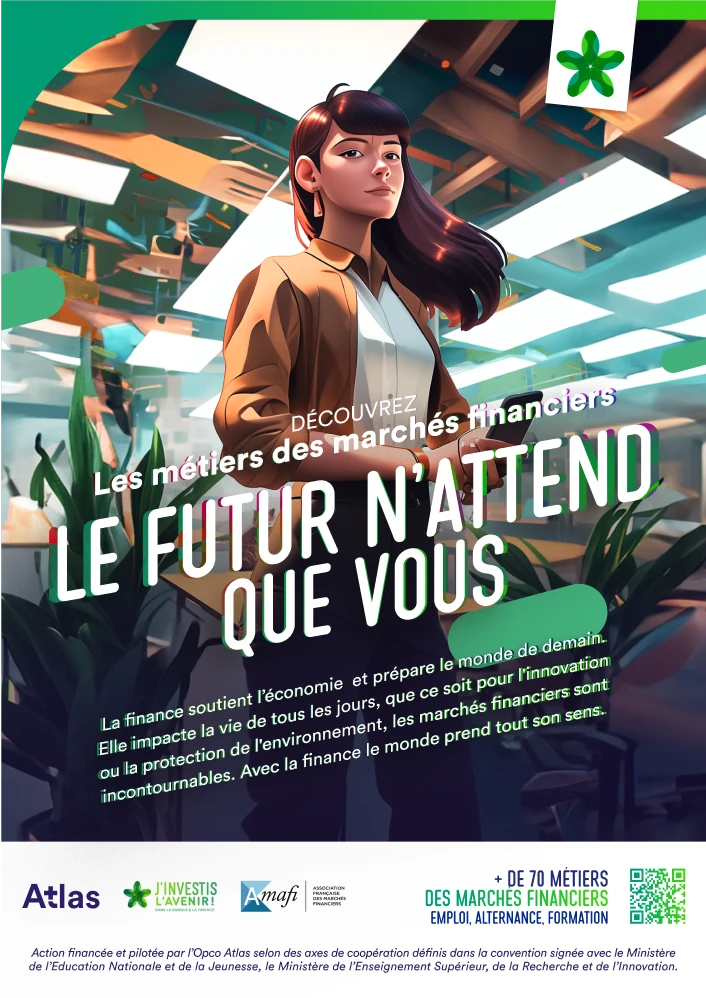 Promotion des métiers - Métiers de la finance - Affiche 1
