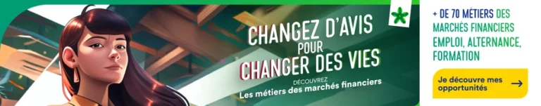 Promotion des métiers - Métiers de la finance - Bannière 1