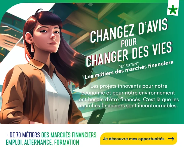 Promotion des métiers - Métiers de la finance - Post Facebook 2